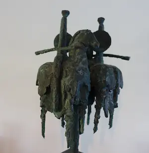 Brons (Onbekend) - "Toernooiridders " in brons TOPBEELD! kopen? Bied vanaf 450!