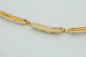 15 - door Björn Weckström voor Lapponia ontworpen 14Krt geelgouden halssierraad kopen? Bied vanaf 1690!