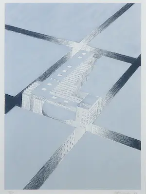 Jeroen Henneman - Litho, Zonder titel - Ingelijst kopen? Bied vanaf 150!