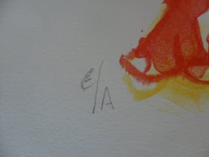 Jan Sierhuis - Litho, titel, "Bermtoerisme". kopen? Bied vanaf 50!