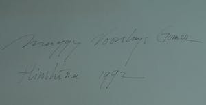 Maggy Voorsluys-Gomez - Collage en acrylverf , “Hiroshima” – ingelijst - 1992 kopen? Bied vanaf 50!