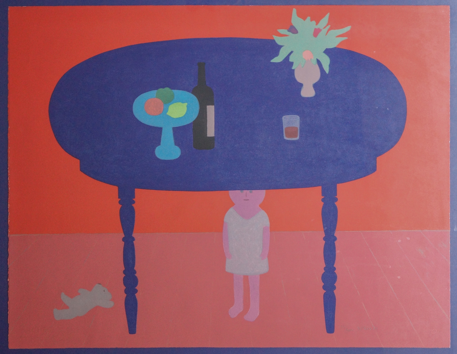 Jan Roede - Onder de blauwe tafel kopen? Bied vanaf 225!