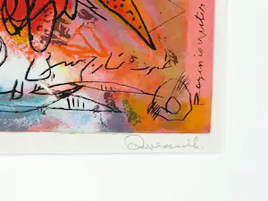 Mohammed Quraish - Zeefdruk, Sunswimming kopen? Bied vanaf 35!