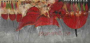 Antonio Poioumen - Gemengde techniek op doek, Transmission (Zeer groot) kopen? Bied vanaf 1!