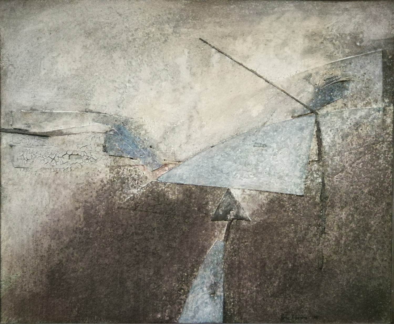 Henk Erkelens - Materieschilderij kopen? Bied vanaf 75!