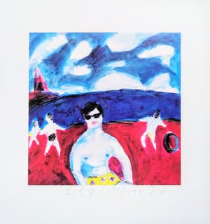 Niet of onleesbaar gesigneerd - Beach Boy kopen? Bied vanaf 1!