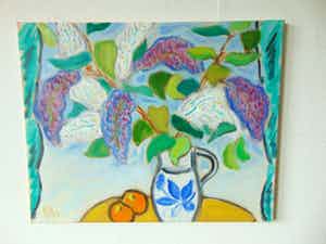 Keimpe Kootstra - Seringen in vaas verkocht voor € 275!