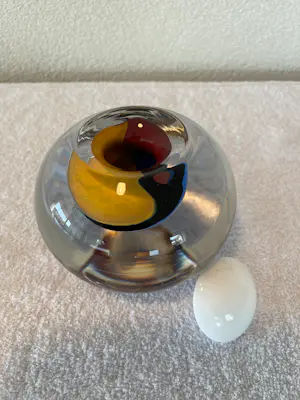 Royal Leerdam - Vaasje met dekseltje kopen? Bied vanaf 30!