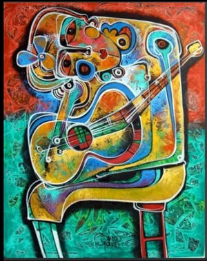 Simeon Gonzales - Mujer y Guitarra (The Lady and the Guitar) kopen? Bied vanaf 400!