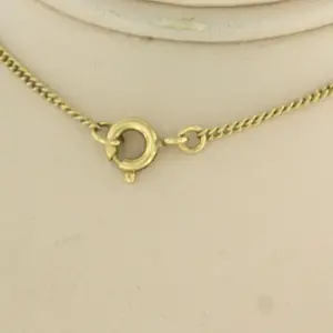 14k geel gouden collier - 45 cm kopen? Bied vanaf 90!