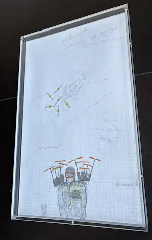 Panamarenko - AP gesigneerde Pepto Bismo kopen? Bied vanaf 1595!