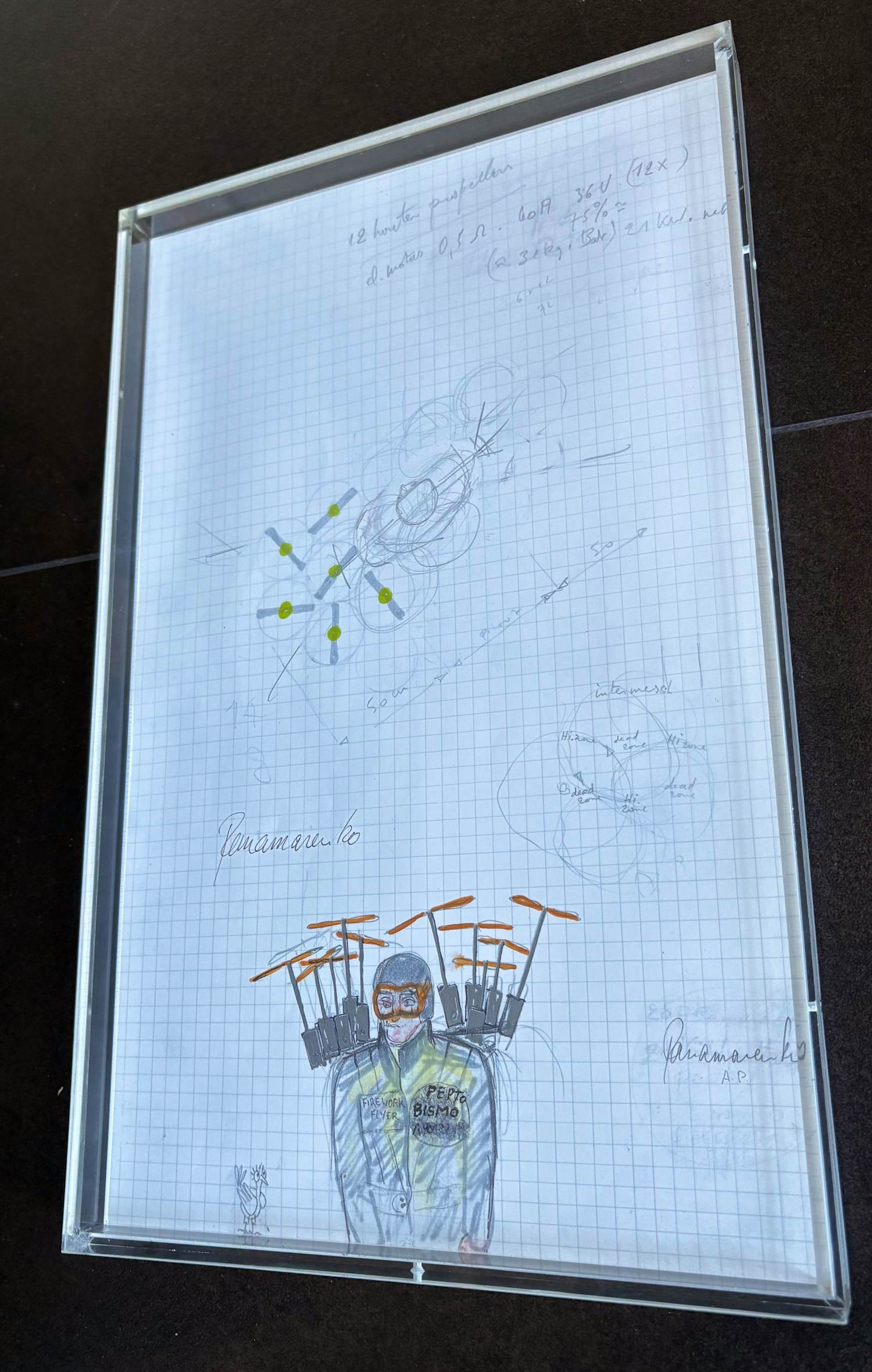 Panamarenko - Gesigneerde Pepto Bismo kopen? Bied vanaf 1095!