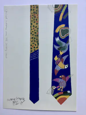 Corneille - Zeefdruk The Tie, gesigneerd in druk kopen? Bied vanaf 50!