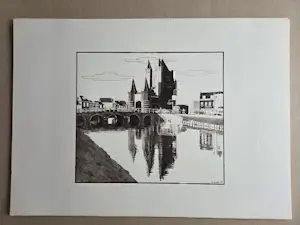 Poppe Damave - 16 x Haarlem in portfolio. Diverse kunstenaars. kopen? Bied vanaf 119!