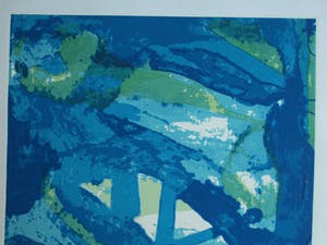 Jenny Fleur - Litho, “Abstract” – 1987 – nr. 41 / 50 kopen? Bied vanaf 1!