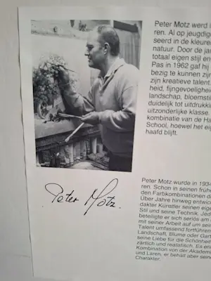 Peter Motz - Tuintafereel kopen? Bied vanaf 300!