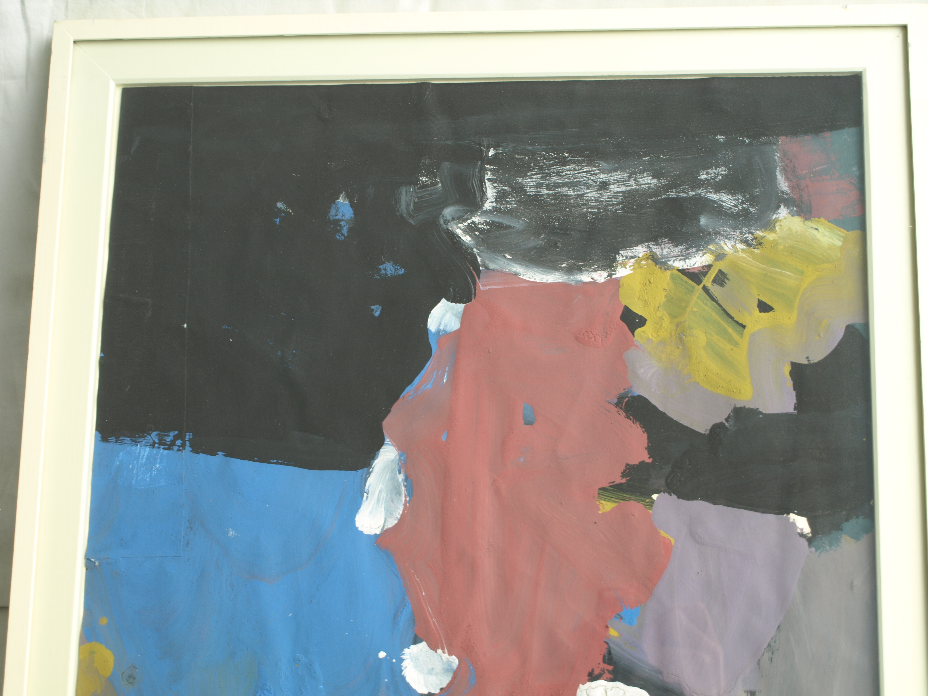 Victor Onstein - Acryl op papier , General Custers – gesigneerd & ingelijst – 1984  kopen? Bied vanaf 1!