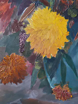 Jan de Leeuw - Bloemstilleven. (Groot!) kopen? Bied vanaf 125!
