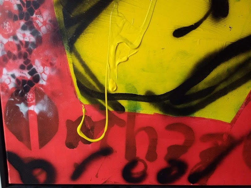 Herman Brood - schilderij, omhaal, gesigneerd en ingelijst +HBM certificaat kopen? Bied vanaf 1800!