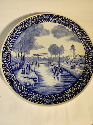 Heinen Delfts Blauw - 2 assiettes Delfts Bosch kopen? Bied vanaf 50!