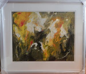 Charlotte Molenkamp - Kleurenzeefdruk ZOMER Handgesigneerd / INGELIJST!!! kopen? Bied vanaf 225!