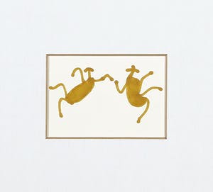 Jan Roede - Tekening, Zonder titel (met certificaat van echtheid!) kopen? Bied vanaf 50!