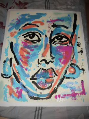 Peter Klashorst - Zeefdruk, Titel, Nema kopen? Bied vanaf 50!