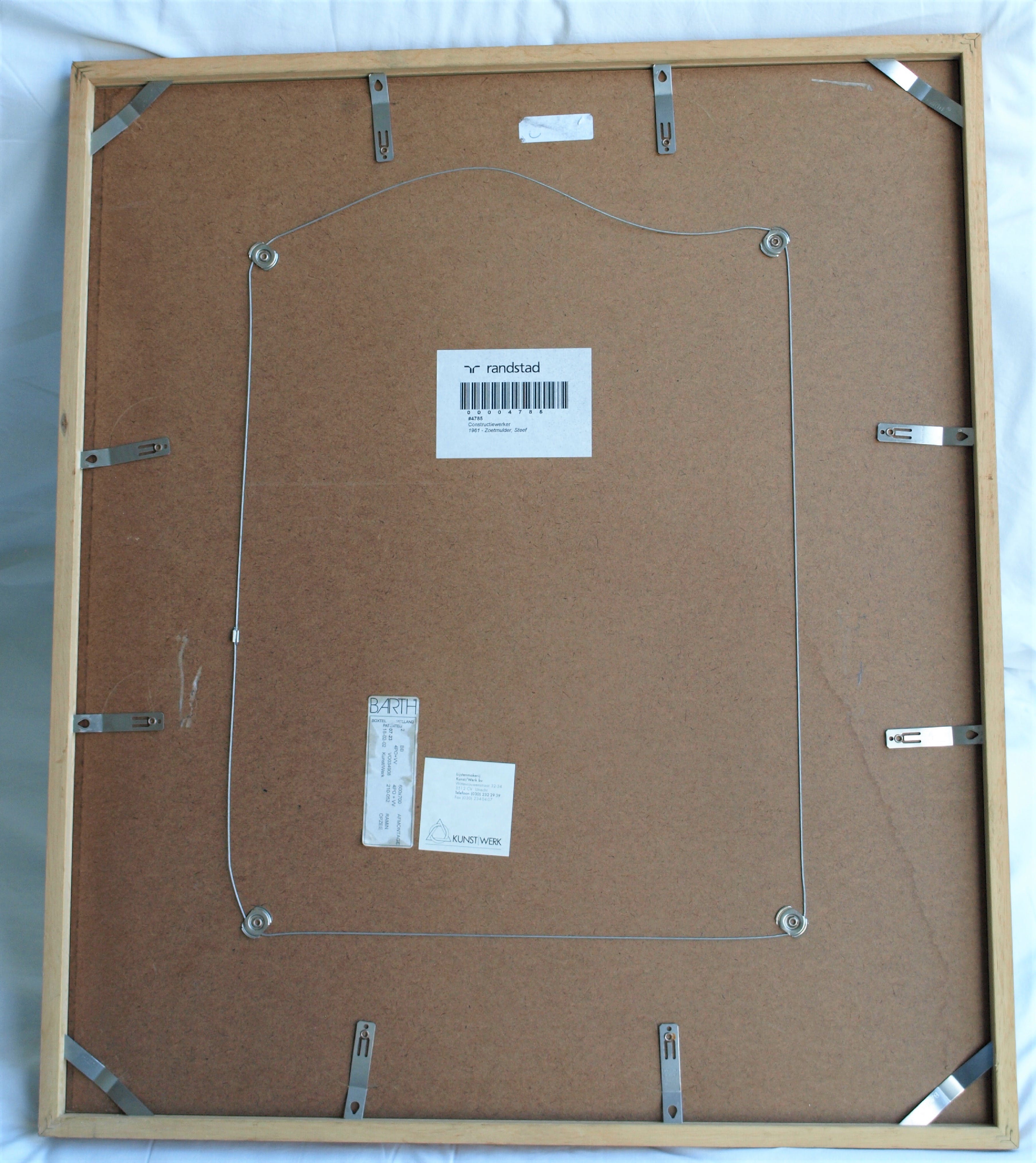 Steef Zoetmulder - Foto , Constructiewerker - gesigneerd & ingelijst – 1961 / 2001  kopen? Bied vanaf 125!