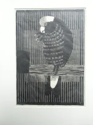 Samuel Jessurun de Mesquita - PAPEGAAAI /// HOUTSNEDE VAN SAMUEL JESSURUN DE MESQUITA kopen? Bied vanaf 120!