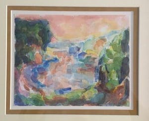 Mario Dijsselbloem - 'Waterlandschap' kopen? Bied vanaf 75!