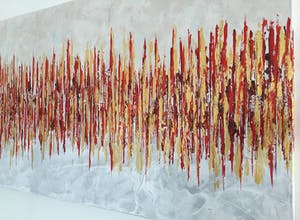 John Foppen - Rapsody In Red ...... # K05 . XL. GROOT. kopen? Bied vanaf 169!