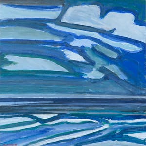 Paul Overhaus - Acryl op doek, Branding III - Ingelijst kopen? Bied vanaf 70!