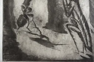 Jeanne Bieruma Oosting - Ets - De krekel en de mier kopen? Bied vanaf 50!