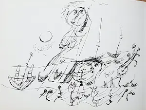 Corneille - Promenade au pays de pommes (herdruk 1966), gesigneerde publicatie kopen? Bied vanaf 75!