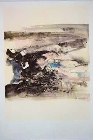 Zao Wou-Ki - Abstract verkocht voor € 120!