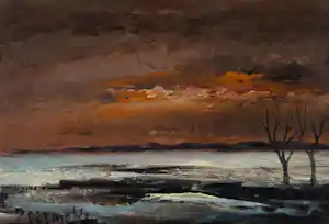 Paul Permeke - Landschap (origineel werk) verkauft für € 306!