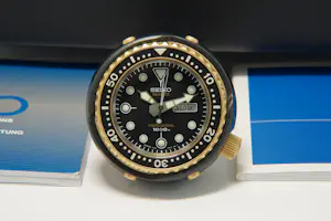 41 - Herenpolshorloge met rubberen band van het merk Seiko / Marine Master kopen? Bied vanaf 980!