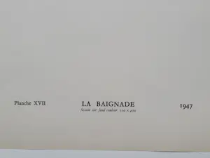 Robert Couturier - La Baignade, 1947 kopen? Bied vanaf 55!