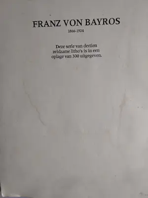 Franz von Bayros - De tempel kopen? Bied vanaf 35!