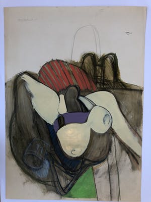 Hans J. Spesshardt - Liggend naakt kopen? Bied vanaf 125!