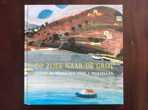 Niek Molenaar - Storm 1984 - gouache (ingelijst) + boek Op zoek naar de grot kopen? Bied vanaf 110!