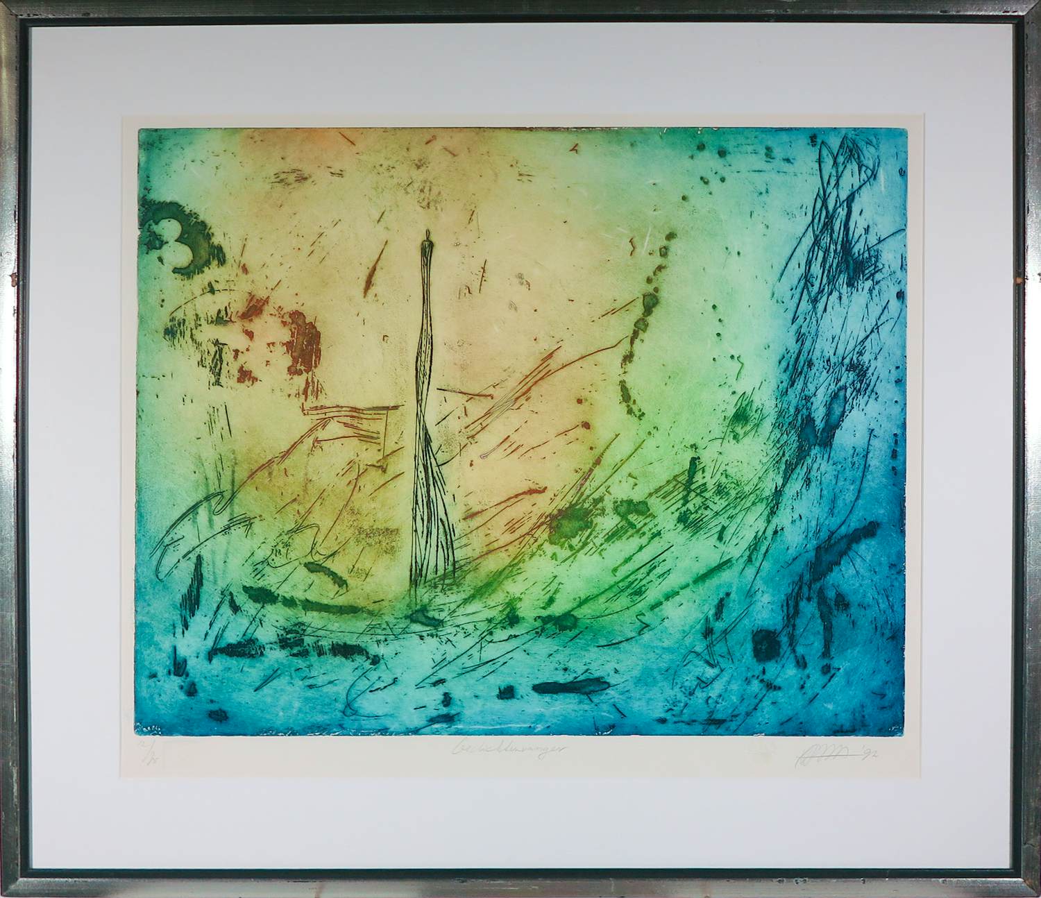 Ad Arma - Kleurenets, Gedichtenvanger - Ingelijst (Groot) kopen? Bied vanaf 150!