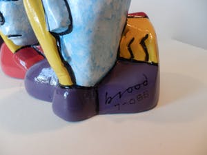 Herman Brood - SCULPTUUR HOREN ZIEN EN ZWIJGEN GROOT!! kopen? Bied vanaf 245!