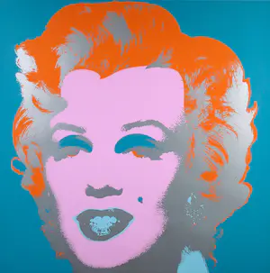 Andy Warhol - Zeefdruk, Marilyn - Ingelijst (Groot) kopen? Bied vanaf 1!