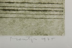 Jan Montyn - Mo tei ici la Pierre - 13/30 - 1975 - kleurenets op papier kopen? Bied vanaf 20!