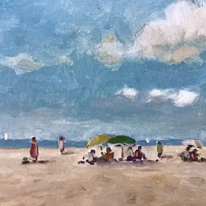 Cor Schaap - Spelen op strand. kopen? Bied vanaf 50!