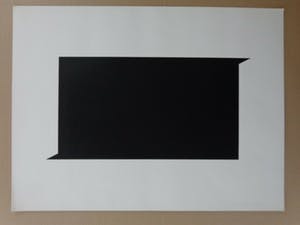 Ad de Keijzer - GEOMETRIE / ZW-W ZEEFDRUK / 51x68cm / SIG kopen? Bied vanaf 40!