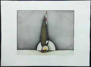 Friedrich Meckseper - Zypresse, aquatint ets kopen? Bied vanaf 150!