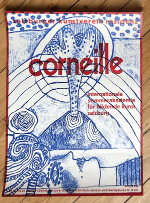 AcheterCorneille - Lithografische poster voor het Salzburgse festival voor klassieke muziek - 1971? Enchérissez de 115!