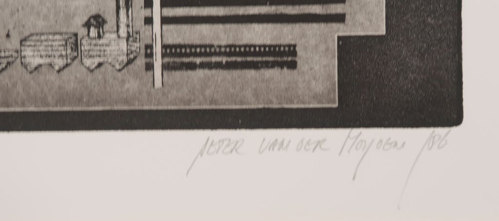 Peter van der Heijden - Peter van der Heijden: Ets en Aquatint, Z.T.  kopen? Bied vanaf 20!